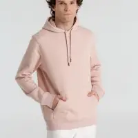 Толстовка с капюшоном унисекс King, розовая, размер XS