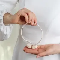 Беспроводные наушники OpenAir Arc, бежевые Беспроводные наушники OpenAir Arc, бежевые