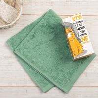 Полотенце махровое Этель &laquo;23 февраля: Армия&raquo; 30х30 см, 100% хлопок 340гр/м2