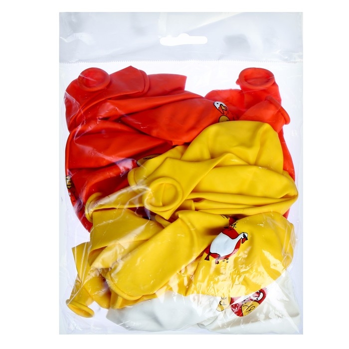 Воздушный шар латексный 12" &laquo;С ДР&raquo;, гусь, 25 шт.