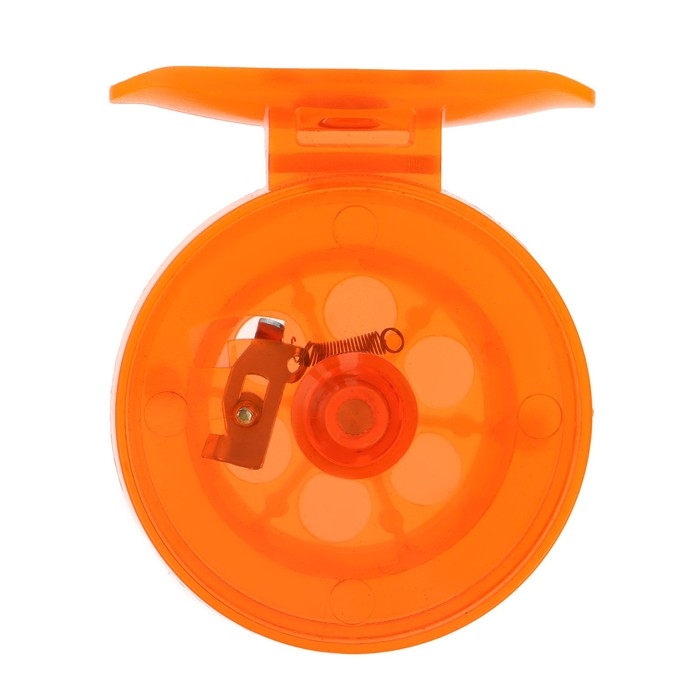 Катушка инерционная, пластик, диаметр 6.5 см, цвет оранжевый, 807S Катушка инерционная, пластик, диаметр 6.5 см, цвет оранжевый, 807S