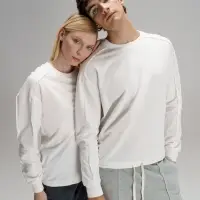 Свитшот унисекс Vozduh, молочно-белый, размер XS/S