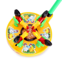 Каталка на палке «Курочки», цвета МИКС Каталка на палке «Курочки», цвета МИКС