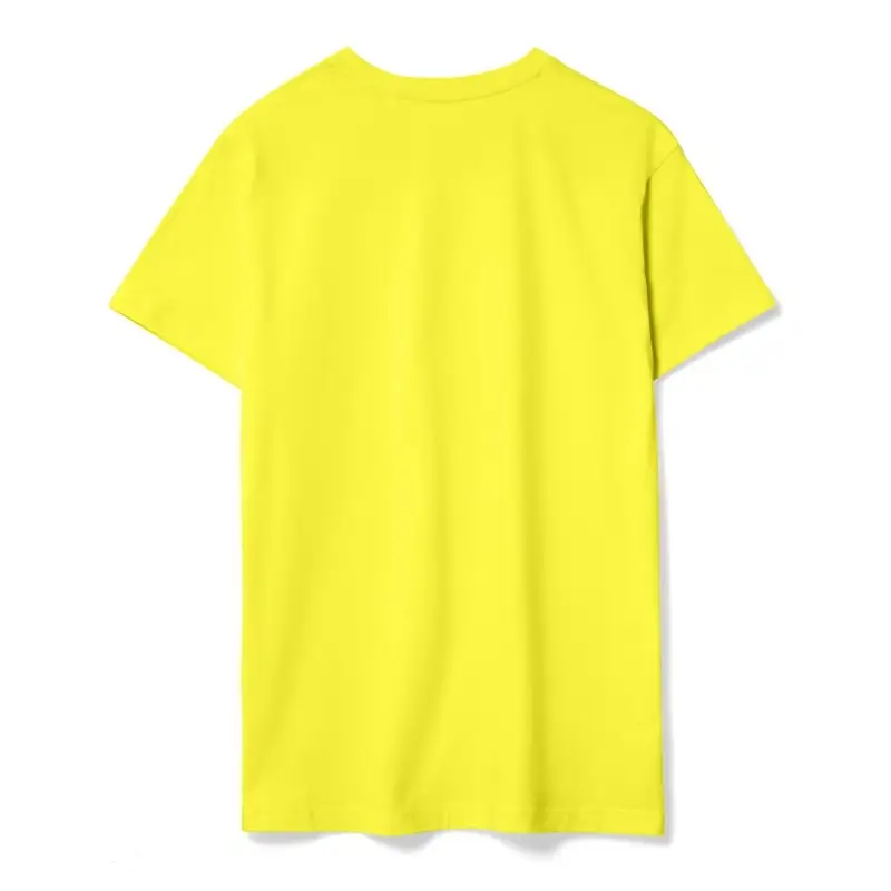 Футболка унисекс T-bolka 160, желтая, размер S