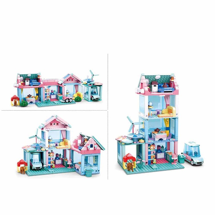 Конструктор Розовая мечта «Загородная вечеринка», 410 деталей Конструктор Розовая мечта «Загородная вечеринка», 410 деталей