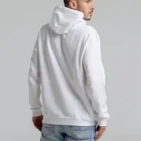 Толстовка с капюшоном Snake II белая, размер L