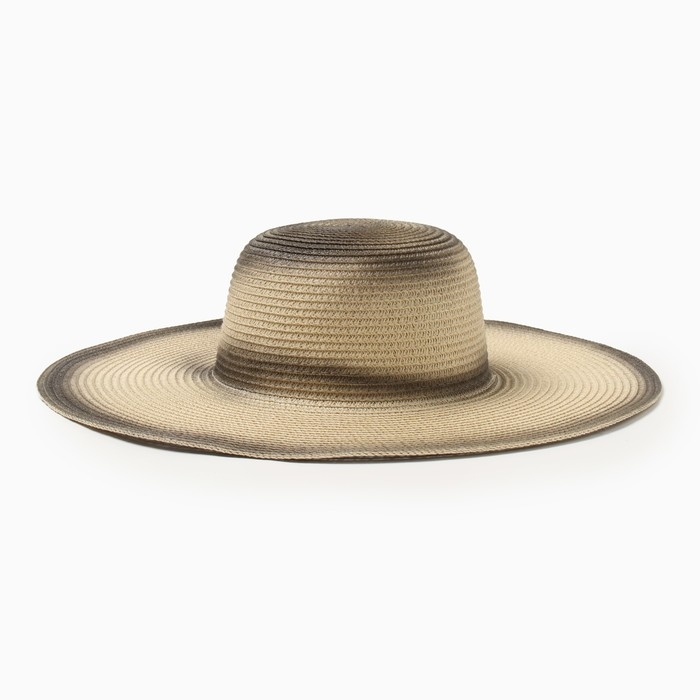 Шляпа женская MINAKU, цв.чёрный, р-р 58 Шляпа женская MINAKU, цв.чёрный, р-р 58