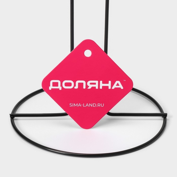 Держатель для бумажных полотенец Доляна, 28×13×13, цвет чёрный Держатель для бумажных полотенец Доляна, 28×13×13, цвет чёрный