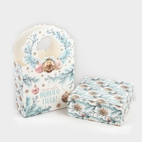 Коробка новогодняя складная &laquo;Счастливого Нового года!&raquo; 18.4 х 30.4 х 7.3 см, Новый год