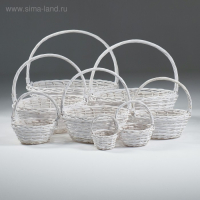 Набор корзин 8 шт 63&times;22/58 54&times;20/52 46&times;18/45 39&times;16/38 32&times;14/31 26&times;12/25 20&times;10/20 14&times;8/14 см