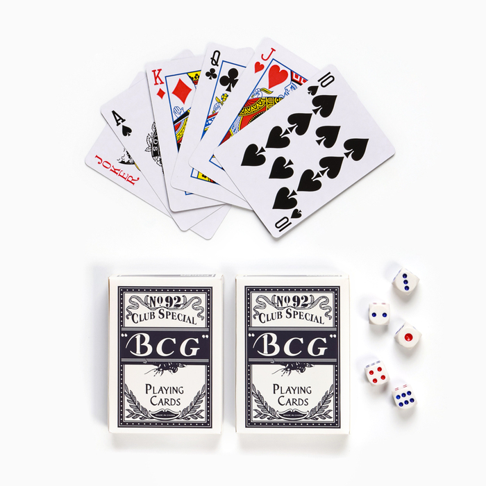 Набор 4 в 1: шахматы, домино, 2 колоды карт, 25 х 25 см Набор 4 в 1: шахматы, домино, 2 колоды карт, 25 х 25 см