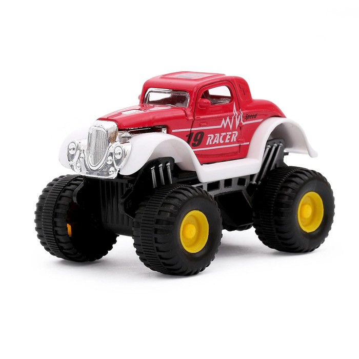 Машина металлическая &laquo;Биг-фут&raquo;, инерционная, МИКС