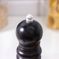 Мельница для специй Доляна, 25×4,5 см, металлический механизм, цвет чёрное дерево Мельница для специй Доляна, 25×4,5 см, металлический механизм, цвет чёрное дерево