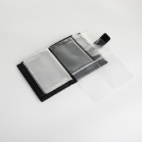 Портмоне мужское на магните 3 в 1, отдел для автодокументов, паспорта, цвет чёрный Портмоне мужское на магните 3 в 1, отдел для автодокументов, паспорта, цвет чёрный