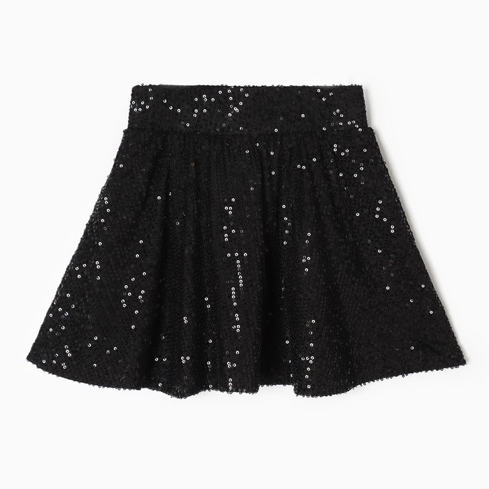 Юбка из пайеток KAFTAN размер 34 (122-128 см), черный