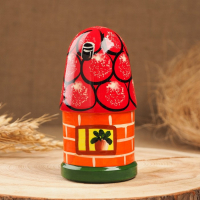 Пальчиковый театр «3 поросёнка», теремок и 6 кукол, 14 см Пальчиковый театр «3 поросёнка», теремок и 6 кукол, 14 см