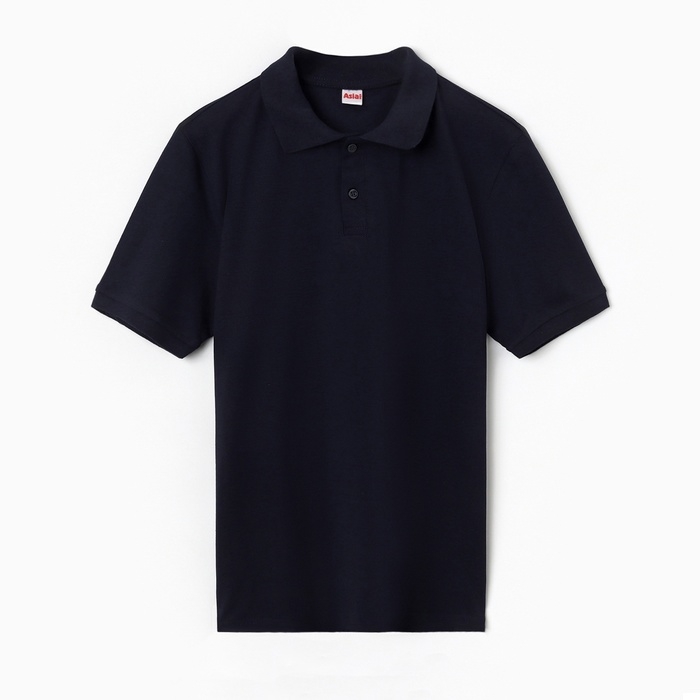 Футболка мужская поло, цвет тёмно-синий, размер 56 Футболка мужская поло, цвет тёмно-синий, размер 56