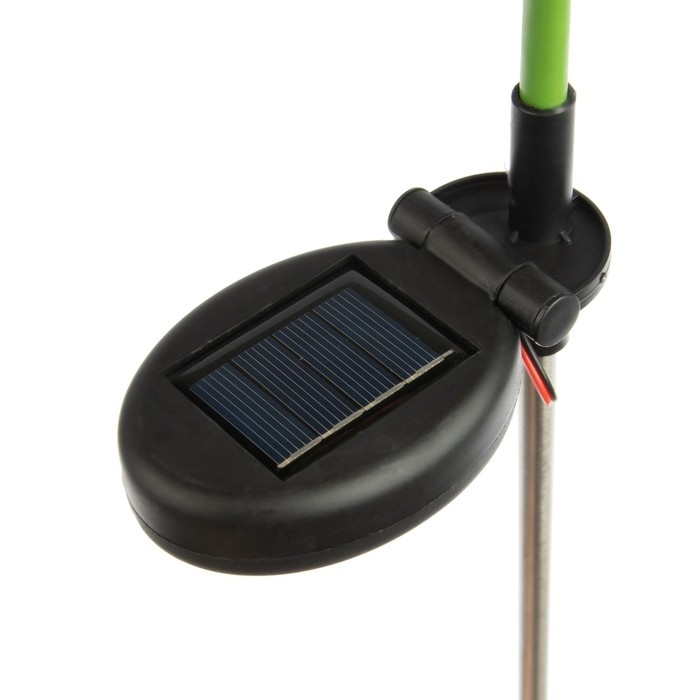 Садовый светильник на солнечной батарее &laquo;Пшеница&raquo;, 75 см, 42 LED, свечение тёплое белое