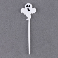 Шпажки «Привидение», в наборе 12 шт., цвет белый Шпажки «Привидение», в наборе 12 шт., цвет белый