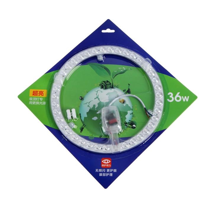 Модуль светодиодный с драйвером, 230 мм, 36 Вт, 2880 Лм, 6500К, БЕЛЫЙ, 220 В Модуль светодиодный с драйвером, 230 мм, 36 Вт, 2880 Лм, 6500К, БЕЛЫЙ, 220 В