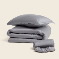 Наволочка SL Home Tencel 70*70+3 см , цв. серый Наволочка SL Home Tencel 70*70+3 см , цв. серый