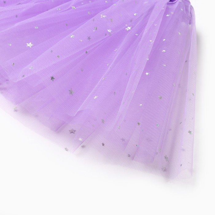 Юбка детская KAFTAN Юбка детская KAFTAN "Звездочки" сиреневый, длина 30 см