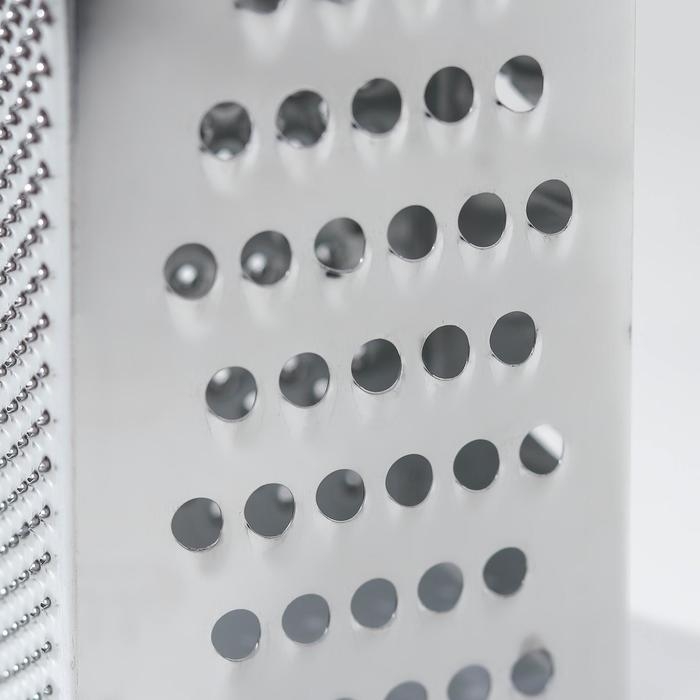 Тёрка четырёхгранная Доляна &laquo;Классика&raquo;, 20 см, цвет МИКС