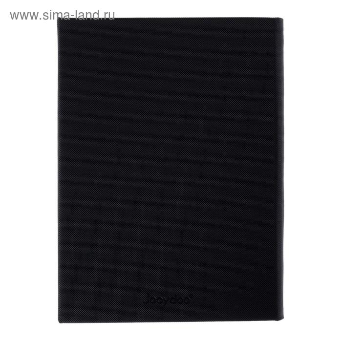 Ежедневник недатированный А5, 120 листов в клетку, тонированный срез, с хлястиком, обложка пвх, МИКС