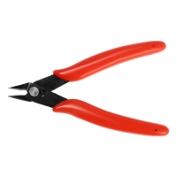 Кусачки для электроники ЛОМ mini, боковые, пластиковые рукоятки, 130 мм Кусачки для электроники ЛОМ mini, боковые, пластиковые рукоятки, 130 мм