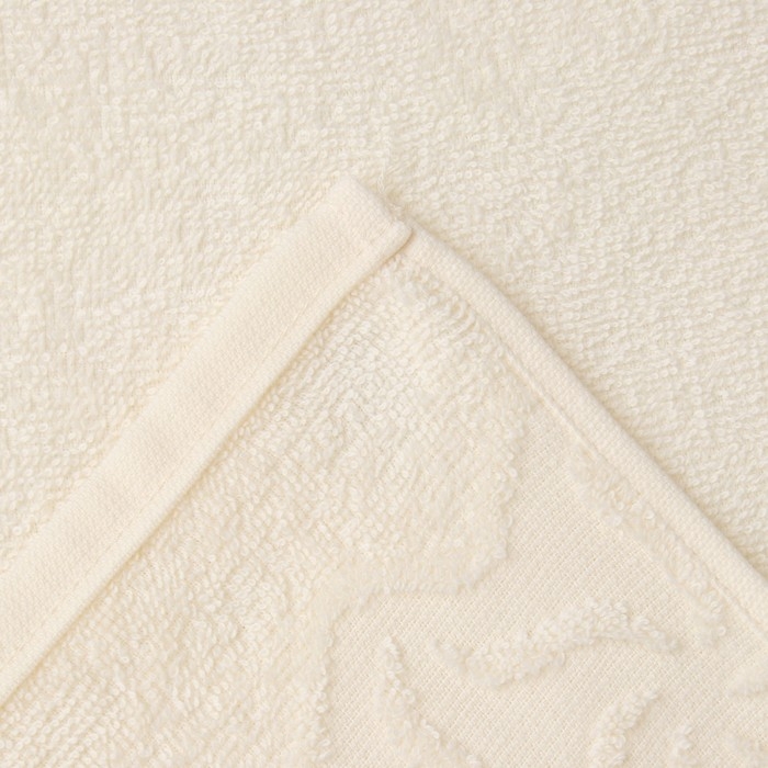 Полотенце махровое &laquo;Радуга&raquo; цвет молочный, 70х130 см, 295г/м2