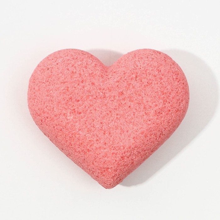 Бомбочка для ванны Love, 130 г, аромат сочного персика, ЧИСТОЕ СЧАСТЬЕ