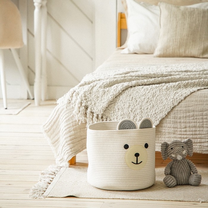 Корзина для хранения плетёная ручной работы SL Home, 35×35×30 см Корзина для хранения плетёная ручной работы SL Home, 35×35×30 см