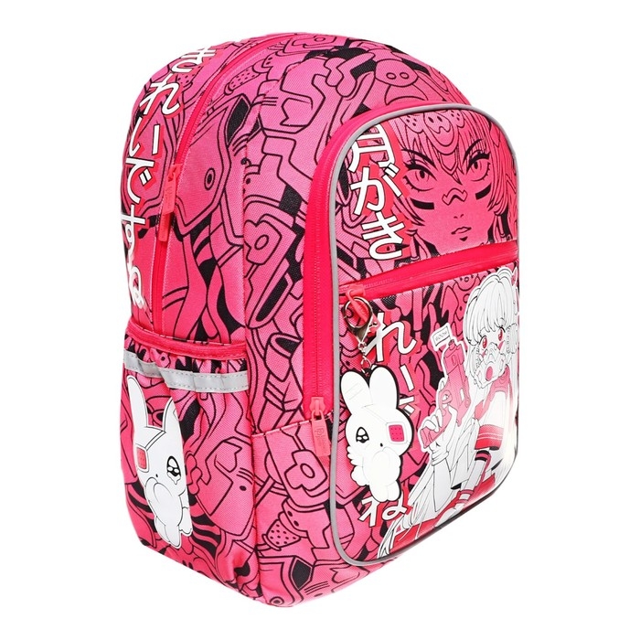 Рюкзак молодежный Феникс 43*30*14 дев Рюкзак молодежный Феникс 43*30*14 дев "Розовая девушка" роз 64144