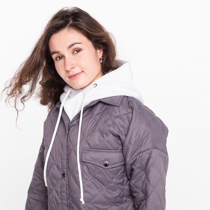 Шапка (капор) женский, цвет молочный, размер 54-58 Шапка (капор) женский, цвет молочный, размер 54-58