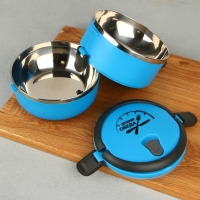 Ланч - бокс &laquo;Время обеда&raquo;, 2 отделения по 500 мл, 13х17 см