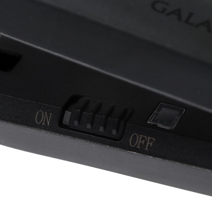 Выпрямитель Galaxy LINE GL 4522, 30 Вт, керамическое покрытие, до 180&deg;C, черный