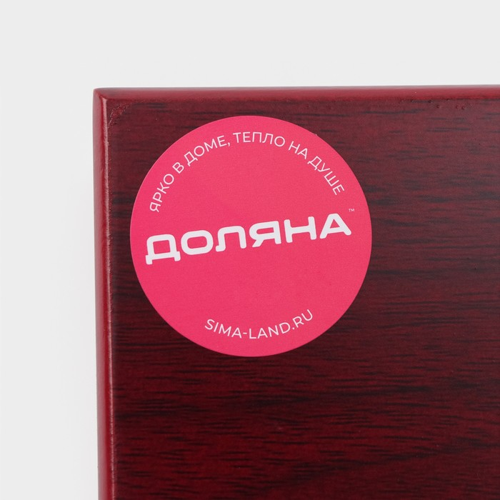 Ящик для хранения вина Доляна &laquo;Кьянти&raquo;, 36&times;11 см, на 1 бутылку