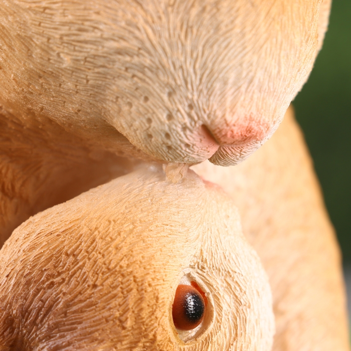 Садовая фигура Садовая фигура "Зайчиха с зайчонком" 13х12х25см