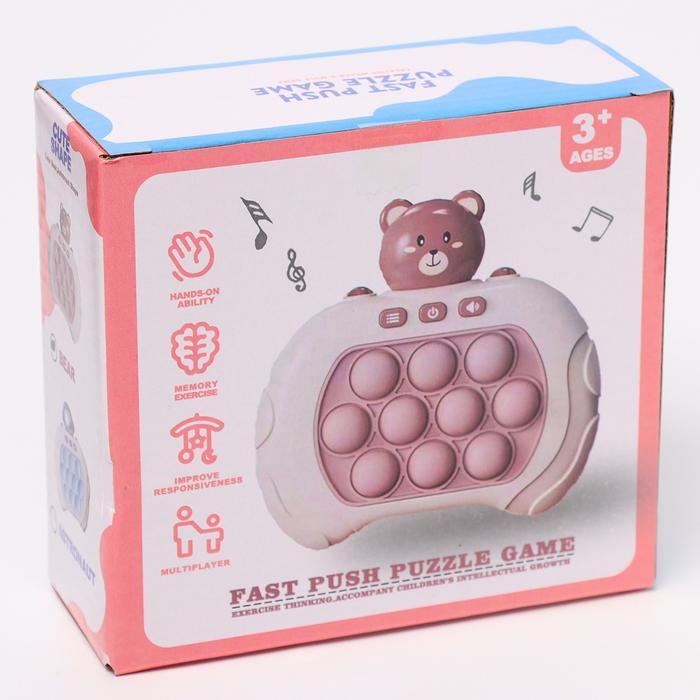 Развивающая игрушка &laquo;Мишка&raquo;, свет, звук, виды МИКС