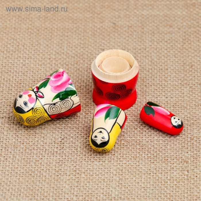 Матрёшка «Семёновская», 3 кукольная, 7 см, высшая категория Матрёшка «Семёновская», 3 кукольная, 7 см, высшая категория