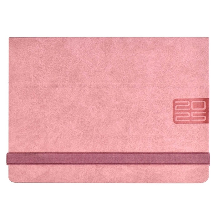 Планинг датированный 2025 года, 250 х 190 мм, 54 листа, на склейке, ESCALADA, твердая обложка из искусственной кожи, блинтовое тиснение, тонированный блок 70 г/м2, розовый Планинг датированный 2025 года, 250 х 190 мм, 54 листа, на склейке, ESCALADA, твердая обложка из искусственной кожи, блинтовое тиснение, тонированный блок 70 г/м2, розовый