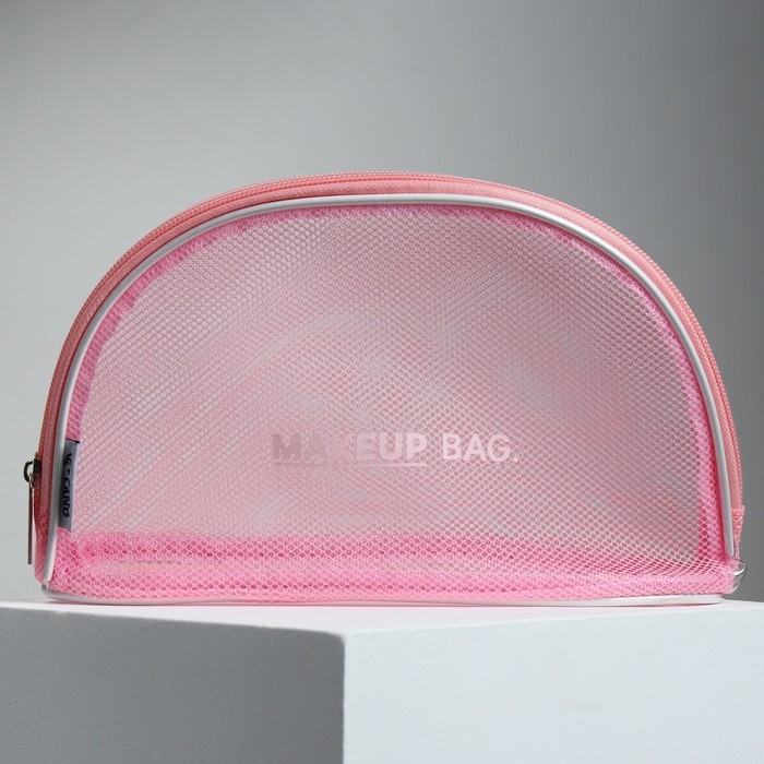 Косметичка-сетка PVC 14 см х 21 см &laquo;MAKEUP BAG&raquo; с каркасом