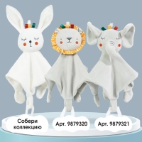 Комфортер - игрушка «Зайка Бонни», погремушка, прорезыватель, цвет белый, Крошка Я Комфортер - игрушка «Зайка Бонни», погремушка, прорезыватель, цвет белый, Крошка Я