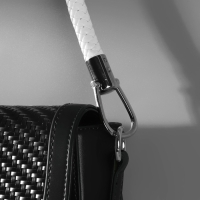 Ручка для сумки, 55 см, цвет белый Ручка для сумки, 55 см, цвет белый