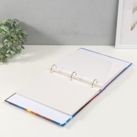 Фотоальбом на 50 магнитных листов 23х28  см, "liquid metal flowers 1"