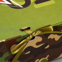 Коробка подарочная, упаковка, &laquo;23 февраля&raquo;, 31 х 24.5 х 8 см