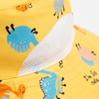 Панама детская MINAKU "Дино", цв, желтый, р-р 54 Панама детская MINAKU "Дино", цв, желтый, р-р 54