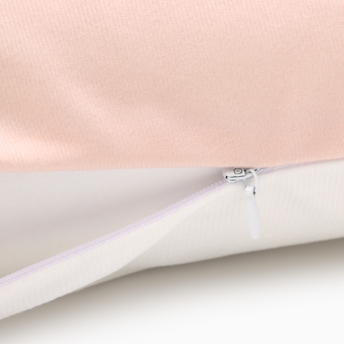 Новый год. Чехол на подушку Этель "Белочка" 40*40 см, 100 п/э, велюр