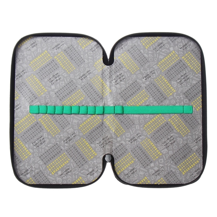 Пенал 2 секции, 125 х 205 х 40 мм, Calligrata 30П26/2 Пенал 2 секции, 125 х 205 х 40 мм, Calligrata 30П26/2 "Бульдог", ламинированный картон