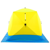 Палатка зимняя "СТЭК" КУБ Long 3-местная, трёхслойная, дышащая